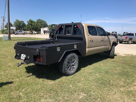 Toyota Tacoma Flatbed | DIY | Texas Hunting Forum Toyota Tacoma Flatbed, Tacoma Flatbed 4x4, Custom Flatbed Truck Beds, Tacoma Flatbed, Diy Flatbed, Flatbed Truck Ideas, Flatbed Camper, Custom Truck Flatbeds, Flatbed Truck Beds