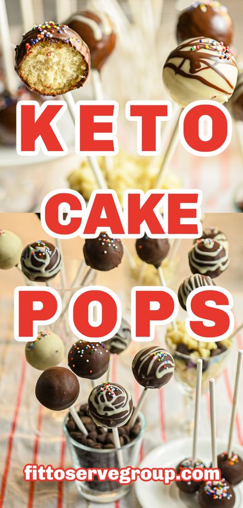 close up images of keto cake pops Paleo Cake Pops, Keto Cake Pops, Easy Keto Cake, Protein Cake Pops, Healthy Cake Pops, Gluten Free Cake Pops, Low Sugar Cakes, Almond Flour Cakes, Paleo Cake