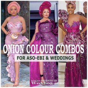 Wedding Fashion & Beauty Archives - NaijaGlamWedding Aso Ebi Color Combinations, Nigerian Wedding Aso Ebi, Aso Ebi Wedding, Spring Wedding Outfit, Wedding Color Combinations, Best Wedding Colors, Nigerian Weddings, African Fashion Skirts, Good Color Combinations