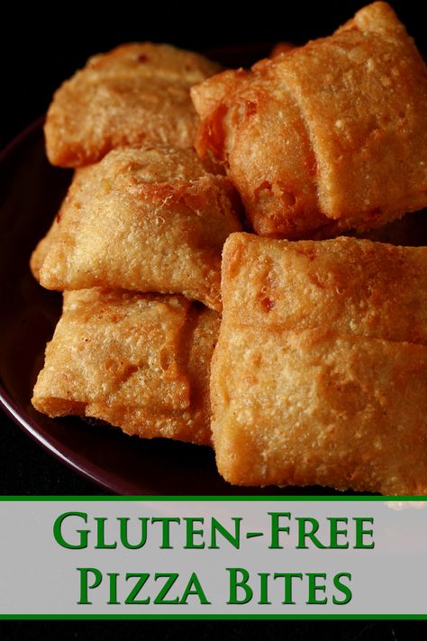 Gluten Free Pizza Bites, Gluten Free Pizza Rolls, Pizza Rolls Recipe, Gluten Free Pizza Dough, Pizza Roll Recipe, Gluten Free Cookbooks, Pizza Bites, Gluten Free Recipes For Dinner, Gluten Free Pizza