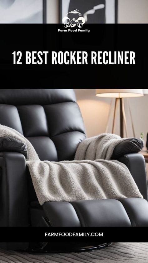 12 Best Rocker Recliner: [year] Top Picks for Ultimate Comfort 26 Leather Rocking Recliner, Modern Rocker Recliner, Flex Steel Furniture Recliners, Rocker Recliners La-z-boy, Rocker Recliners, Kick Backs, Top Pick, Cozy Nook, Lumbar Support