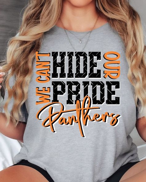 Panthers Shirt, Football Shirt, Panther Football Shirt, Football Mom Shirt, Panther Pride Shirt, Game Day Tshirt, Sports Shirt, Mascot Shirt - Etsy Panther Football, Panthers Shirt, Panther Pride, Panther Shirts, Mascot Shirt, Panthers Football, Heat Press Transfers, Football Mom Shirts, Heat Transfer Design