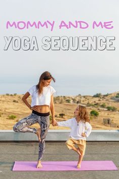 Mommy And Me Yoga, Toddler Yoga, Evening Yoga, Family Yoga, Yoga Nature, Yoga Handstand, Yoga Vinyasa, Different Types Of Yoga, Yoga Beginners