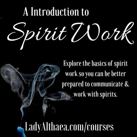 Spirit work lays at the heart of witchcraft. But working with spirits can be daunting. How do you get started? What if you encounter a problematic spirit? How can you effectively communicate & build relationships with spirits?  Intro to Spirit Work provides you necessary techniques to begin working with the spirits around you. Through 3 weekly lessons, you'll strengthen the foundation of your craft & engage in exercises to put you face to face with spirits & help you to hear their wh Poison Path, Chaos Witch, Sister Witches, Witchcraft Practice, Witch Candle, Chaos Magick, Witchcraft Spells For Beginners, Witch Tips, Spells For Beginners