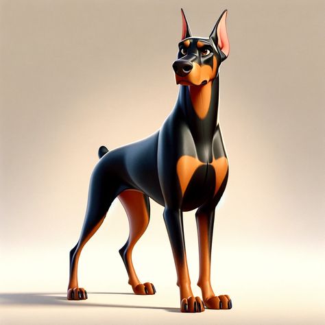 Doberman Pixar style 🐶✨ . . . #doberman #pixarstyle #dogsofinstagram #dobermanlove #dobermansofinstagram #dobermanpinscher #dobermanpride #dobermanpuppy #dobermanlife #dobermanworld #dobermanmoments #dobermann #dobermangang #dobermanplanet #dobermangoals #dobermansarethebest #dobermansofig #dobermanlovers #dobermanpinschersofinstagram #dobermansquad #followme . . . FOLLOW ME — Every month, I'm giving away a FREE illustration to one lucky follower! 🎉 Doberman Love, Doberman Puppy, Doberman Dogs, Children's Illustration, Free Illustration, Doberman Pinscher, Childrens Illustrations, Every Month, Doberman