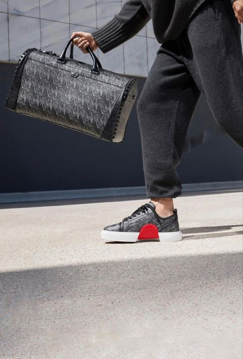 Christian Louboutin - Men's Bag Louboutin Wedding, Louboutin Men, Christian Louboutin Wedding, Christian Louboutin Sneakers, Christian Louboutin Men, Gentleman Style, Converse Shoes, Gentleman, Christian Louboutin