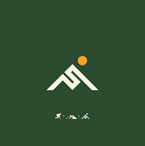 Hill Logo Design, Japanese Logo Design Inspiration, Mountain Logo Minimalist, Logo Montagne, Logo Sketch Design, Hiking Logo, Minimal Mountain, Tent Logo, Hill Logo