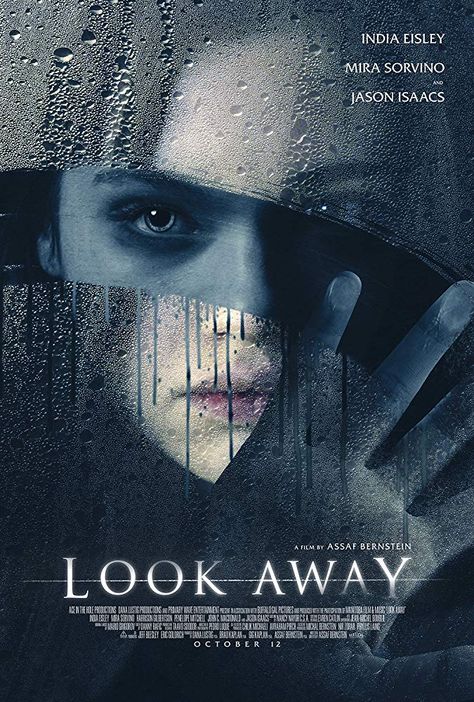 Look Away (2018) Movie Poster Thriller, Movie Posters Thriller, Movie Poster Photography, Thriller Poster Design, Thriller Movie Posters, Thriller Poster, Film Frozen, Top Rated Movies, India Eisley