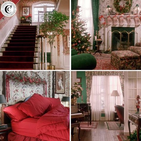 my favorite home Home Alone Movie Astethic, Louisiana Cottage, Home Alone Christmas Decorations, Home Alone House, Kevin Home Alone, House Christmas Decorations, Movie Bedroom, Movie Houses, Home Alone Movie