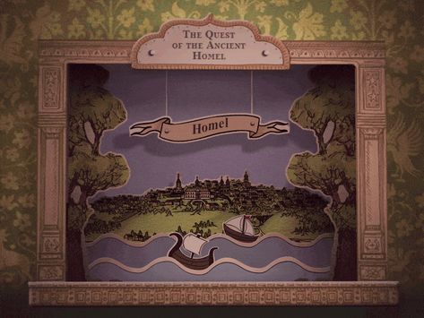 Paper Animation (The Quest of the Ancient Homel) by Roma Harlinski Animation On Paper, Paper Cutout Animation, Project Mapping, Paper Cutout Effect, Paper Animation, Theatre Art, Ancient Scroll, Paper Theatre, Game Animation