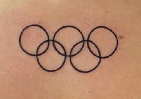 Olympic Rings Tattoo, Olympic Tattoo, Thigh Tattoo, Infinity Tattoo, Olympia, Korean Drama, Tatting, Tattoo Ideas, Tattoo Designs