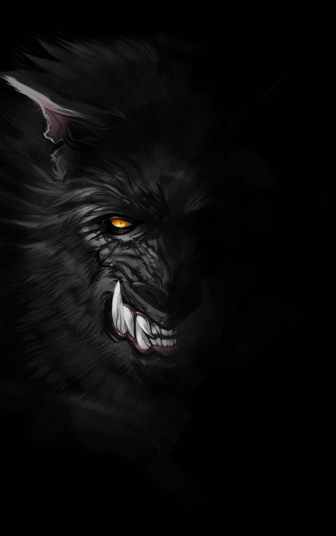 Ware Wolf, Vampires And Werewolves, Black And Red, Red, Black