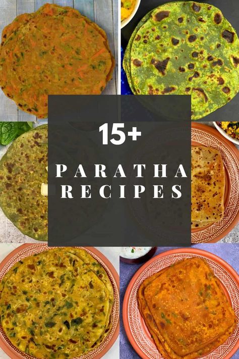 Indian Paratha, Sandwich Recipes Indian, Indian Flatbread, Tiffin Recipe, Healthy Indian Recipes, Breakfast Recipes Indian, Recipes Cookies, Breakfast And Brunch, Vegetarian Breakfast Recipes