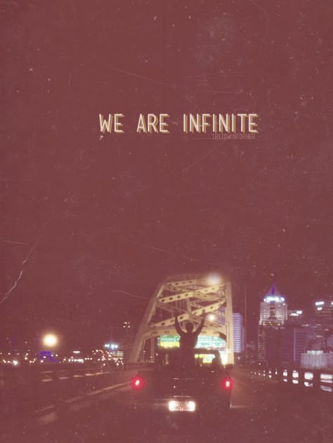 We are infinite Wallflower Quotes, We Are Infinite, Septième Art, Perks Of Being A Wallflower, Motiverende Quotes, Bruce Banner, Foto Vintage, Love Is In The Air, Film Serie