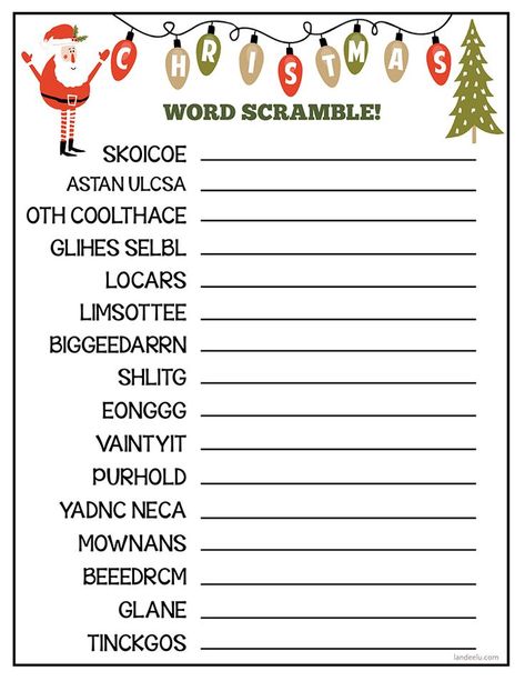 Christmas Worksheet: Word Scramble! | Christmas worksheets, Christmas word scramble, Christmas words Christmas Teacher Activities, Christmas Unscramble Words, Christmas School Activities, Christmas Activities For Teens, Christmas Activities For Kids Printable, Christmas Worksheet, Christmas Eve Games, Classroom Christmas Activities, Christmas Word Scramble