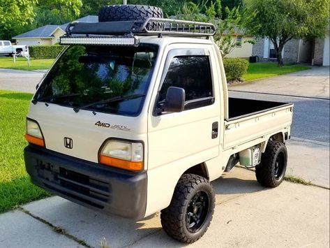 The 9 Best Japanese Kei Cars You Can Own in The U.S. Kei Truck Custom, Honda Mini Truck, Kei Truck 4x4, Honda Acty Truck, Acty Truck, Honda Truck, Honda Acty, Kei Truck, Mini Trucks 4x4