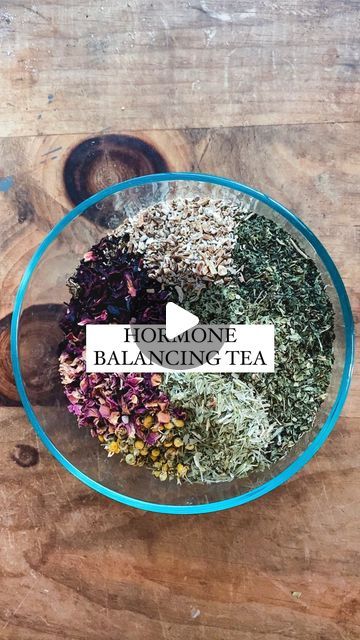 Hormone Balancing Tea Recipe, Herbs To Help Balance Hormones, Tea To Balance Hormones, Hormonal Balance Tea, Hormone Balancing Tea, Estrogen Hormone, Red Raspberry Leaf, Balance Your Hormones, Herbal Teas Recipes