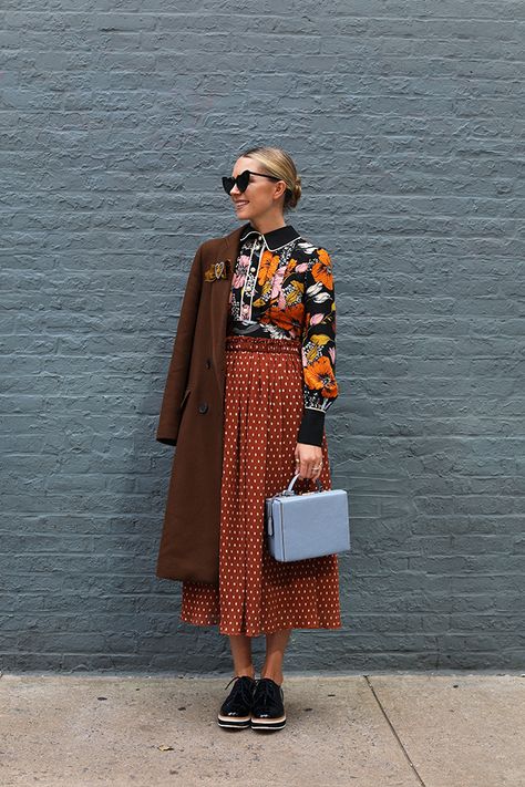 Blair Eadie Collection Nordstrom | Pattern Mixing for Fall Blair Eadie, Urban Street Style, Trend Fashion, Inspired Outfits, 가을 패션, 여자 패션, Inspiration Mode, Mode Vintage, Mixing Prints