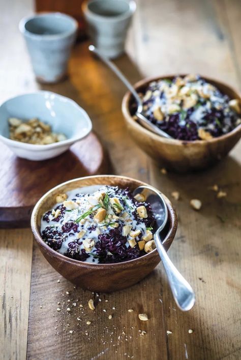 Rice With Coconut Milk, Black Rice Recipe, Black Rice, Special Recipes, Gluten Free Desserts, International Recipes, Vegan Desserts, 2 Cups, Coconut Milk