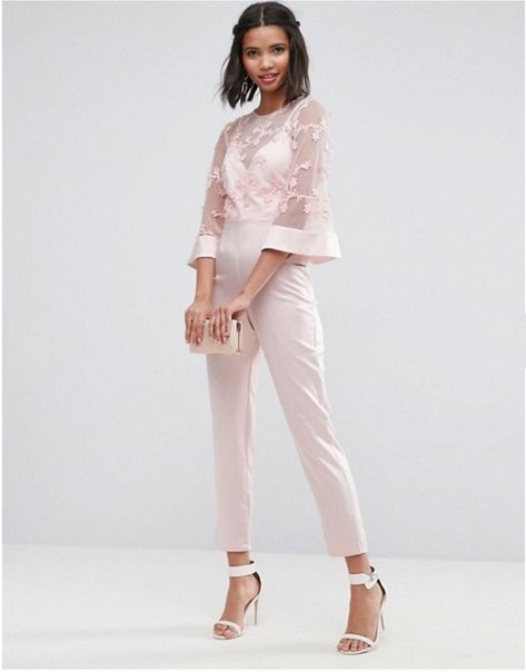 We've got your wedding season wardrobe sorted with our edit of 30 gorgeous outfit ideas for wedding guests - you'll thank us for this one! #weddingguestdressesideas Wedding Pants Outfit, Wedding Guest Pants, Jumpsuit Lace, Wedding Pants, Satin Pant, Jumpsuit For Wedding Guest, Wedding Outfits For Women, Wedding Guest Outfit Fall, Wedding Jumpsuit