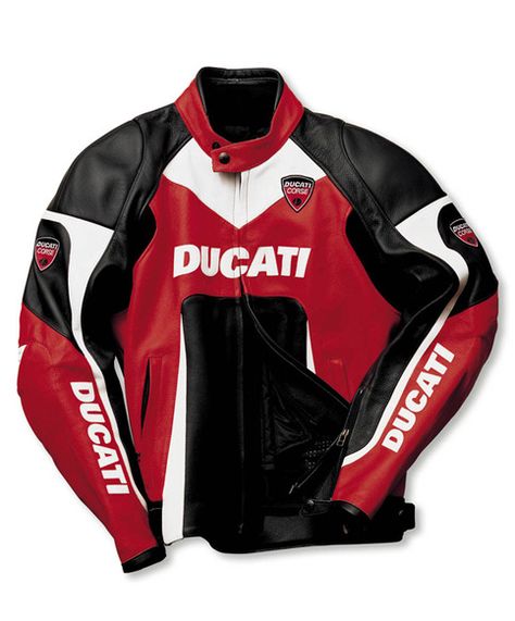 DUCATI+MOTORCYCLE+LEATHER+JACKET,+BIKER+JACKET+FOR+MEN,+MENS+LEATHER+JACKET 1.2-1.3+mm+premium+cowhide+leather+chassis+ Removable+CE+field+armor+impact+protector+elbow+ Removable+CE+field+armor+impact+protector+shoulder+ Removable+dual-density+foam+back+pad+ Removable+insulated+liner+ Zippe... Ducati Jacket, Ducati Motorbike, Motorbike Racing, Motorbike Leathers, Motorbike Jackets, Ducati Motorcycles, Motorcycle Jacket Mens, Biker Outfit, Racing Jacket