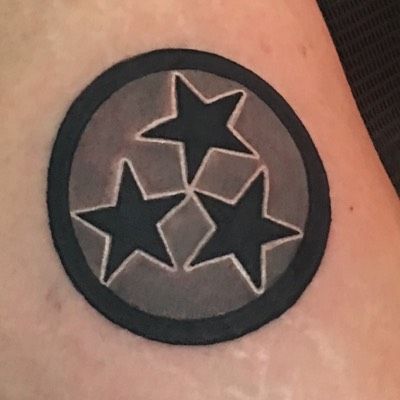 Tristar Tennessee Tattoo, Inner Forearm Tattoo, Inner Forearm, Tri Star, Star Tattoo, Awesome Tattoos, Star Tattoos, Forearm Tattoo, Cool Tattoos