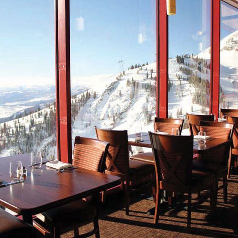 Wyoming: Couloir Ski Restaurant, Jackson Hole Restaurants, Mountain Restaurant, Ski Jackson, Wyoming Vacation, Jackson Hole Wy, Yellowstone Trip, Gondola Ride, Wyoming Travel