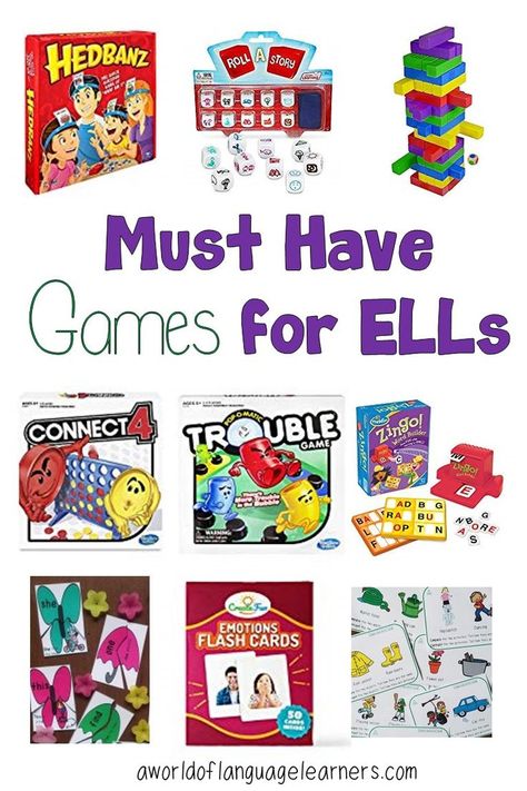 Esl Teaching Elementary, Ell Games, Teaching Ell Students, Middle School Esl, Ell Activities, Ell Resources, Retain Information, Esl Ideas, Teaching English Language Learners