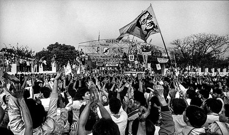 Philippine Revolution, People Power Revolution, Ferdinand Marcos, Philippine History, San Francisco State University, Power Photos, Power Walking, Military Coup, Power To The People