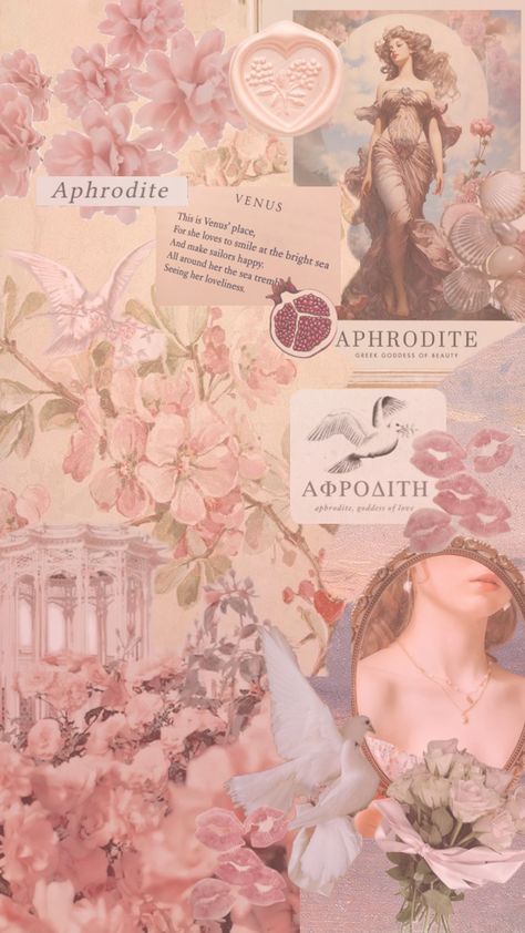 #aphrodite #pinkaesthetic #goddessoflove #venus Aphrodite Wallpaper, Cabin Wallpaper, Aphrodite Cabin, Aphrodite Aesthetic, Wallpaper Pink Cute, Aphrodite Goddess, Goddess Aesthetic, Inspirational Quotes Pictures, Goddess Of Love