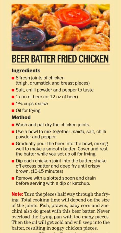 Southern Fried Chicken Batter Recipe, Beer Batter Chicken, Chicken Batter Recipe, Cornmeal Chicken, Batter Fried Chicken, Batter For Chicken Tenders, Beer Battered Chicken, Beer Batter Recipe, Beer Battered Fries