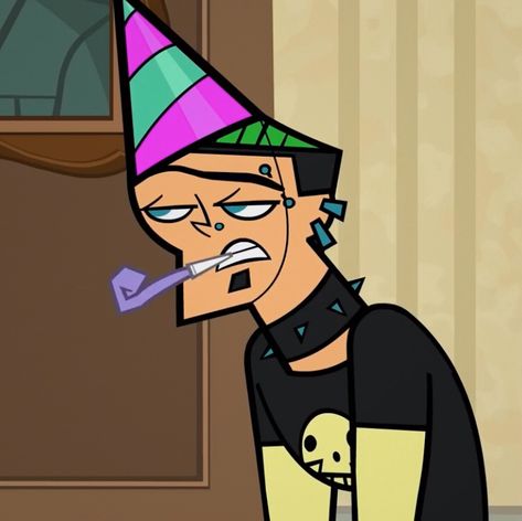 Duncan Tdi, Total Drama Island Duncan, Duncan Total Drama, Icons Party, Drama Tv Series, Current Mood Meme, Black Cartoon Characters, Total Drama Island, Black Cartoon