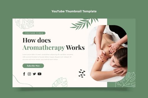 Free vector flat design spa youtube thum... | Free Vector #Freepik #freevector #spa-design #beauty-design #spa-social-media #spa-template Skins Quotes, Beauty Skin Quotes, Youtube Thumbnail Template, Ad Ideas, Billboard Advertising, Credit Repair Services, App Landing Page, Ecommerce Template, Banner Ad