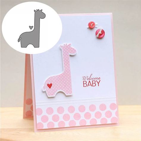 Look what I found on AliExpress Baby Birth Cards, Stampin Up Baby Cards, Welcome Baby Cards, Baby Cards Handmade, Album Decoration, Baby Greeting Cards, Decoration Photo, Making Paper