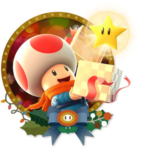 Nintendo Christmas Art, Toad Mario Bros, Nintendo Christmas, Super Mario Christmas, Mario Christmas, Imprimibles Paw Patrol, Nintendo Mario Bros, Peach Mario, Super Mario Games