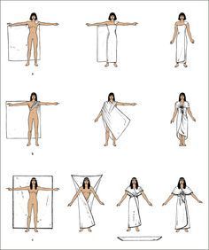 Ancient Greek Clothing in Sixth Scale How To Make A Toga, Ancient Greek Clothing, Egyptian Dress, Toga Costume, Egyptian Clothing, Kostuum Halloween, Toga Party, Egiptul Antic, Greek Costume