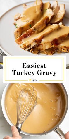 Easy Turkey Gravy, Turkey Gravy From Drippings Easy, Gravy From Drippings, Turkey Gravy Recipe Easy, Best Turkey Gravy, Turkey Gravy Easy, Turkey Gravy From Drippings, Homemade Turkey Gravy, Making Turkey Gravy