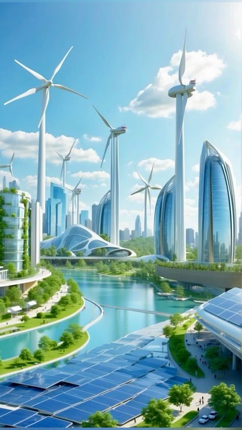 #TravelInspiration #Wanderlust #BucketListDestinations #ExploreMore #AdventureAwaits #VacationGoals #TravelGoals #DreamDestinations #TravelTips #TravelInspo Green City Illustration, Futuristic Green City, Smart City Design, Solarpunk City, Earthship Home Plans, Eco Illustration, Futuristic City Utopia, Environmental Art Projects, Utopia City