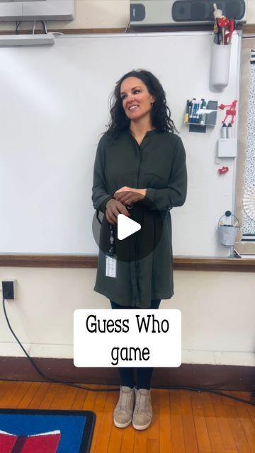 Amanda Tessier on Instagram: "GUESS WHO!? A quick game to practice asking questions. It’s good to learn at a young age to ask questions and get more information! #qanda #guesswho #question #questions #kindergarten #kindergartenteacher #kindergartenactivities #teaching #teachingkids #teacher" K4 Classroom, Sentence Building, Quick Games, Kindergarten Learning Activities, Kindergarten Fun, Phonics Games, Asking Questions, Kindergarten Learning, Guessing Games