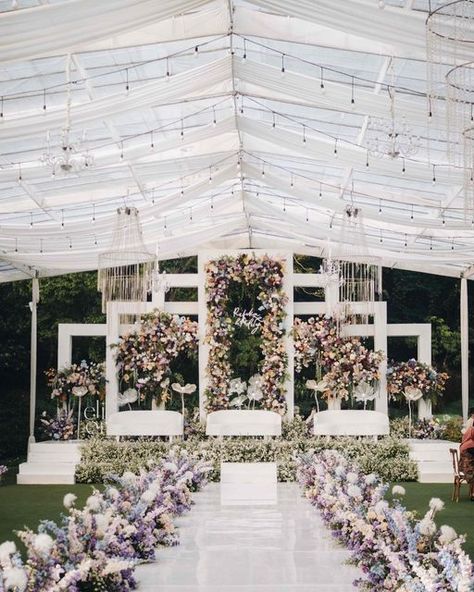 Wedding Tent Decorations, Wedding Entrance Decor, Classic Wedding Decorations, Wedding Stage Design, Wedding Planning Decor, Wedding Backdrop Design, Wedding Backdrop Decorations, Wedding Arch Flowers, Tent Decorations