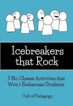 Icebreaker Games For Kids, Classroom Icebreakers, Icebreakers For Kids, Building Games For Kids, School Icebreakers, Classe D'art, Kids Fitness, Business Course, Cult Of Pedagogy