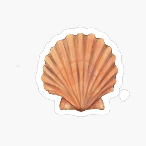 Get my art printed on awesome products. Support me at Redbubble #RBandME: https://www.redbubble.com/i/sticker/Seashell-sticker-by-Jennammiley/147339184.EJUG5?asc=u Seashell Sticker, Beachy Stickers, Shell Sticker, Scrapbook Digital, Sticker Ideas, Bullet Journal Stickers, Drawing Inspo, Digital Stickers, Summer Is Here