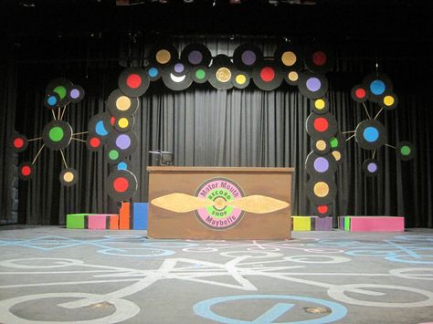 Hairspray | Scenic Design and Construction: Peter Martino Ce… | Flickr Hairspray Musical Set Design, Hairspray Poster, Hairspray The Musical, Musical Set Design, October Memes, Welcome To The 60s, Fringe Ideas, Hairspray Movie, Hairspray Musical