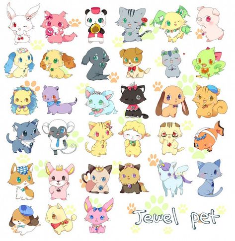 Tags: Anime, Fanart, Jewel Pets, Tooru (jewelpet), Luna (jewelpet) Anime Pets, Jewel Pets, Pet Anime, Images Kawaii, Kawaii Chibi, Anime Animals, Chibi Drawings, Dibujos Cute, Cute Anime