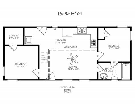 Tiny Home Floor plans 14 x 40 Shed House Floor Plans, 16x40 Shed House, 16 X 40 Floor Plans Layout, Portable Building, Shed House, Shed House Plans, Shed Home, Shed To Tiny House, Tiny House Layout