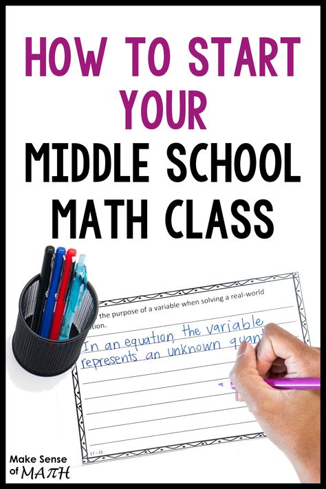 Math Enrichment Middle School, Teaching Middle School Math, Middle School Math Classroom Setup, Math Teacher Classroom, Math Writing Prompts, Math Projects Middle School, Junior High Math, Math Camp, Math Classroom Decorations