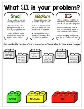 Size of the Problem Activities (INTERACTIVE Worksheet Set) by Sarah Bee OT Size Of Problem Activities, Bhp Activities, Size Of Problem Size Of Reaction, How Big Is My Problem Printable Free, Superflex Activities Free Printable, Size Of The Problem Activities Free, Size Of The Problem, Babysitting Activities, Elementary School Counselor