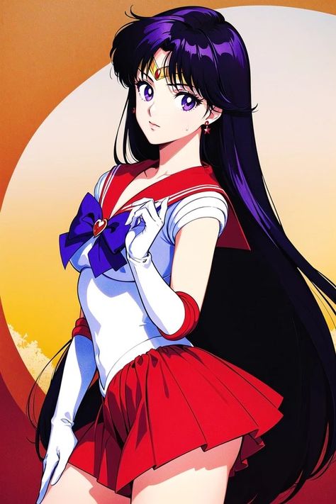 Sailor Mars Fanart, Background Screensavers, Sailor Moon Girls, Girl Cartoon Characters, Sailor Senshi, Sailor Moon Fan Art, Gay Comics, Sailor Chibi Moon, Chibi Moon