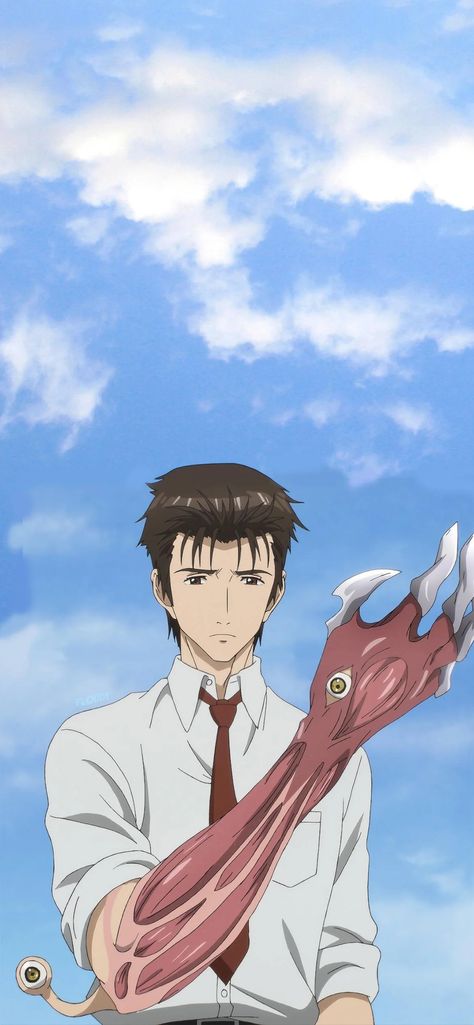 Parasyte Phone Wallpaper Shinichi Izumi Wallpaper, Parasyte The Maxim Wallpaper, Parasite Shinichi, Parasyte Anime Wallpaper, Shinichi Izumi Icon, Parasyte Wallpaper, Izumi Parasyte, Parasyte Shinichi, Izumi Shinichi