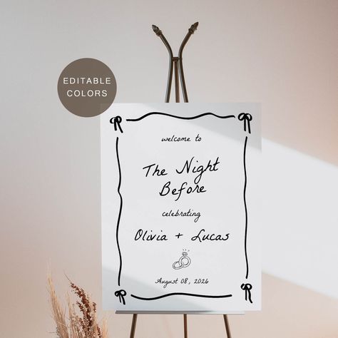 Vintage Rehearsal Dinner Decorations, Rehearsal Dinner Signage, Wedding Rehearsal Dinner Signs, The Night Before Sign Wedding, Rehearsal Dinner Acrylic Sign, Rehersal Dinner Signage, The Night Before Rehearsal Dinner Theme, The Night Before Rehearsal Dinner Sign, Wedding Welcome Party